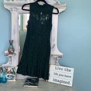 Dark Green dress